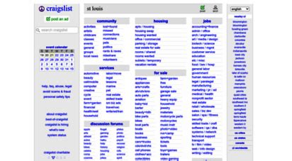 stl craigslist free|craigslist: st louis jobs, apartments, for sale, services, community .